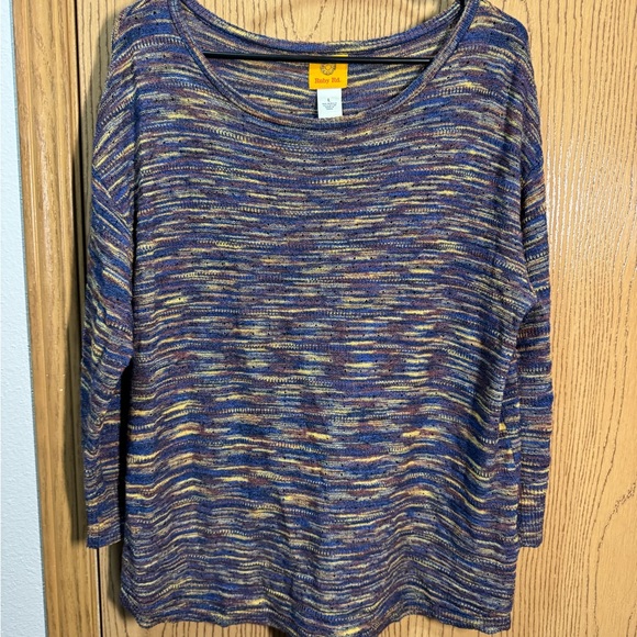 Ruby Rd. Multicolor Striped Sweater - Picture 1 of 7